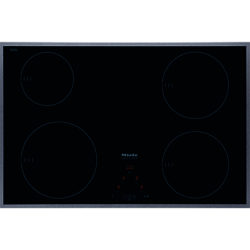 Miele KM6118 Induction Hob, Stainless Steel